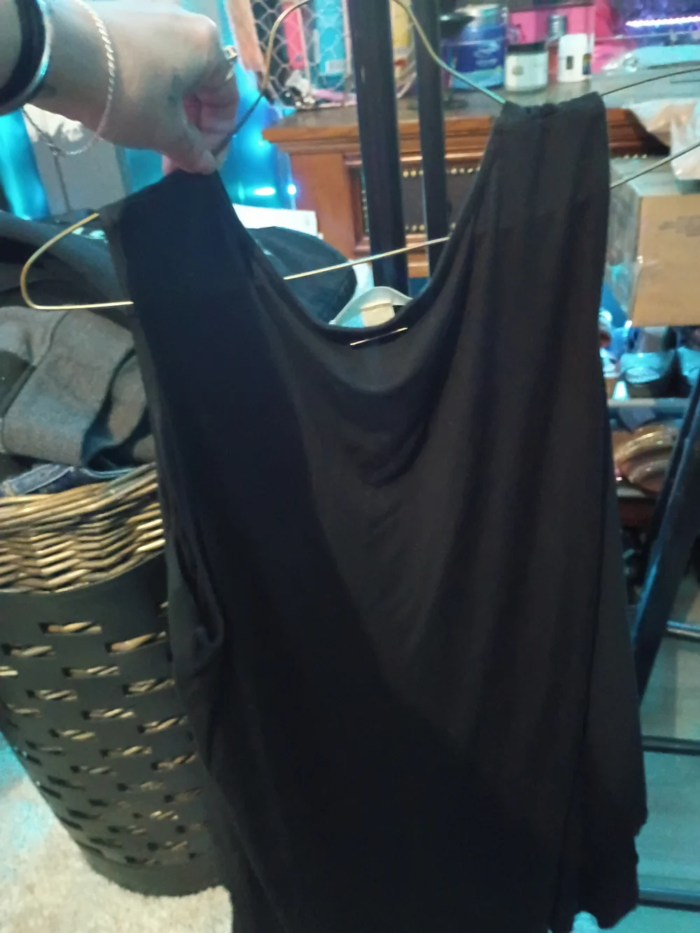 Michael Kors Black V-Neck Sleeveless Tank